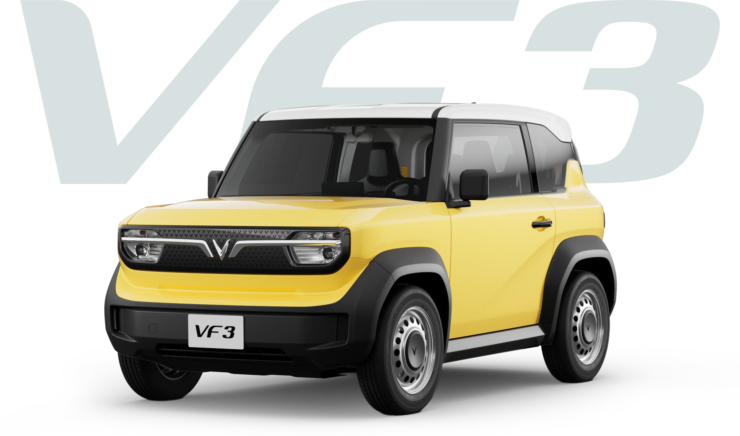 Vinfast VF3 màu vàng