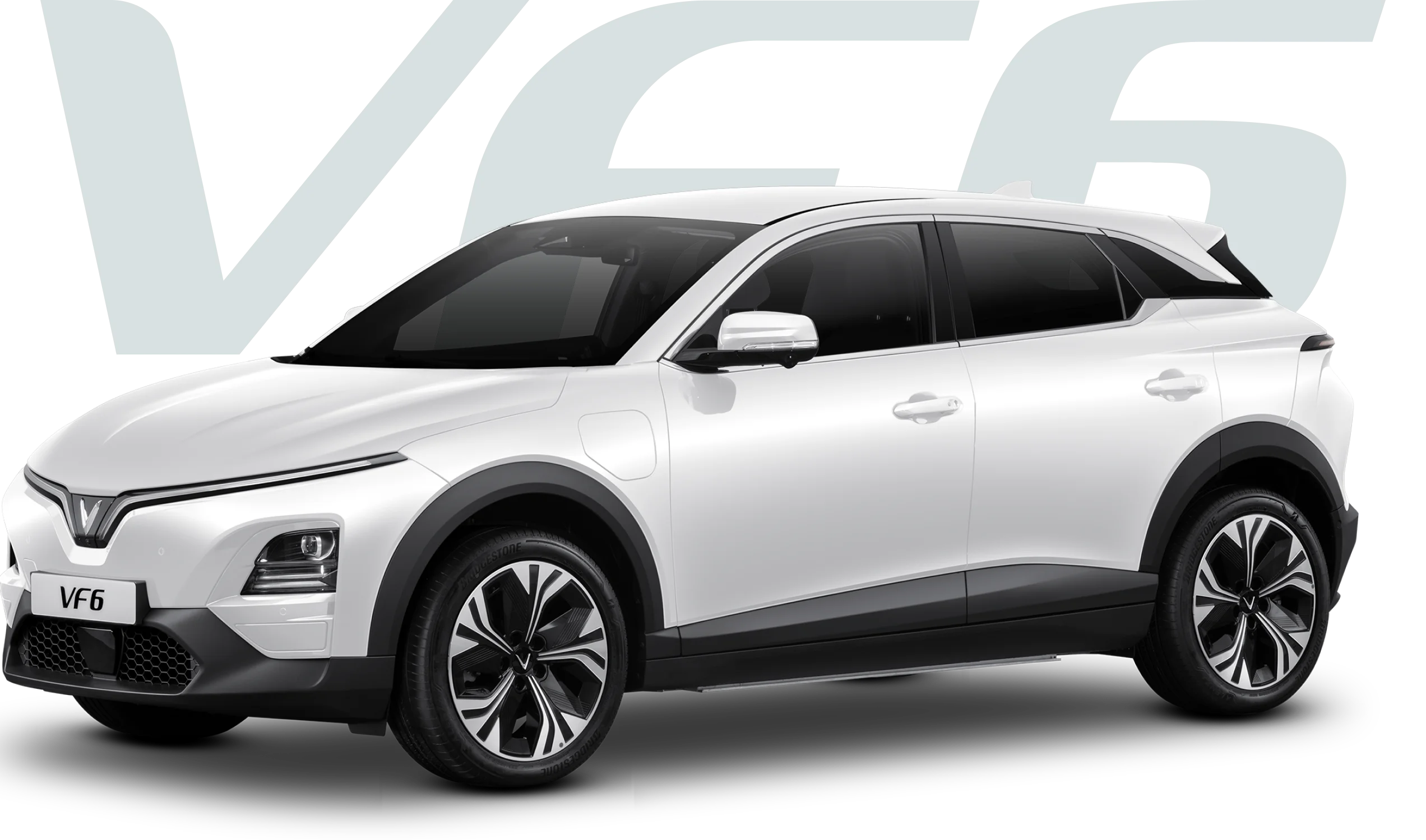 vinfast vf6 màu trắng